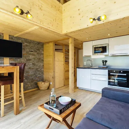 Appartement Grand Roc A217 From Slopes 150m, Mont-blanc View, Parking & Wifi - Happy *