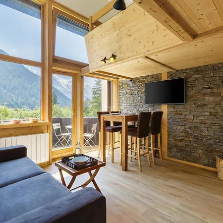 Appartement Grand Roc A217 From Slopes 150m, Mont-blanc View, Parking & Wifi - Happy Chamonix