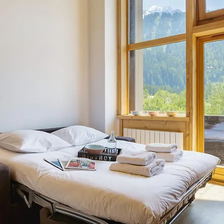 Grand Roc A217 From Slopes 150m, Mont-blanc View, Parking & Wifi - Happy Appartement *